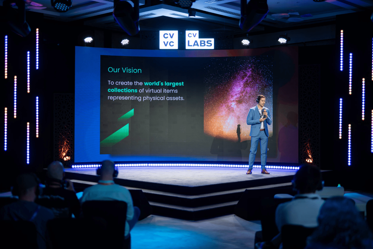 event tech - Cardano Summit 2024 pitch stage